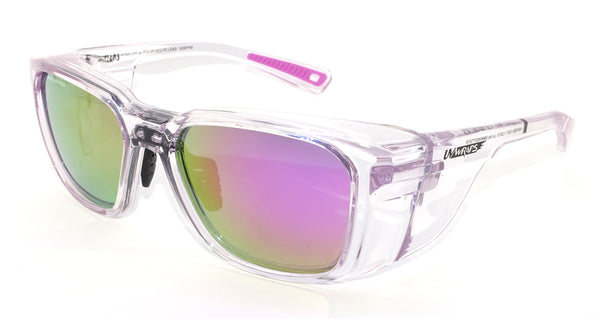 Polarised Smoke lens 1839 PPM with Pink Mirror