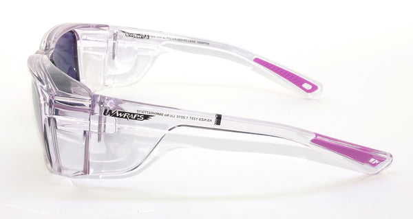 Polarised Smoke lens 1839 PPM with Pink Mirror