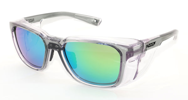 Polarised Smoke lens 1849 PGM with Green Mirror Finish