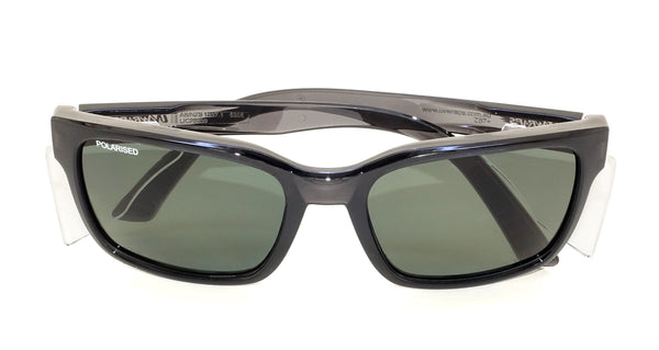 Polarised 6206 Crystal Black frame smoke lens