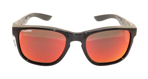Polarised 6213 Smoke PC lens with Orange Mirror finish