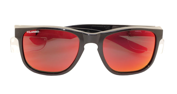 Polarised 6213 Smoke PC lens with Orange Mirror finish